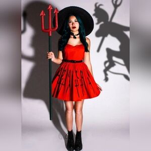 The Oblong Box Shop Lil' Devil Prudence Dress